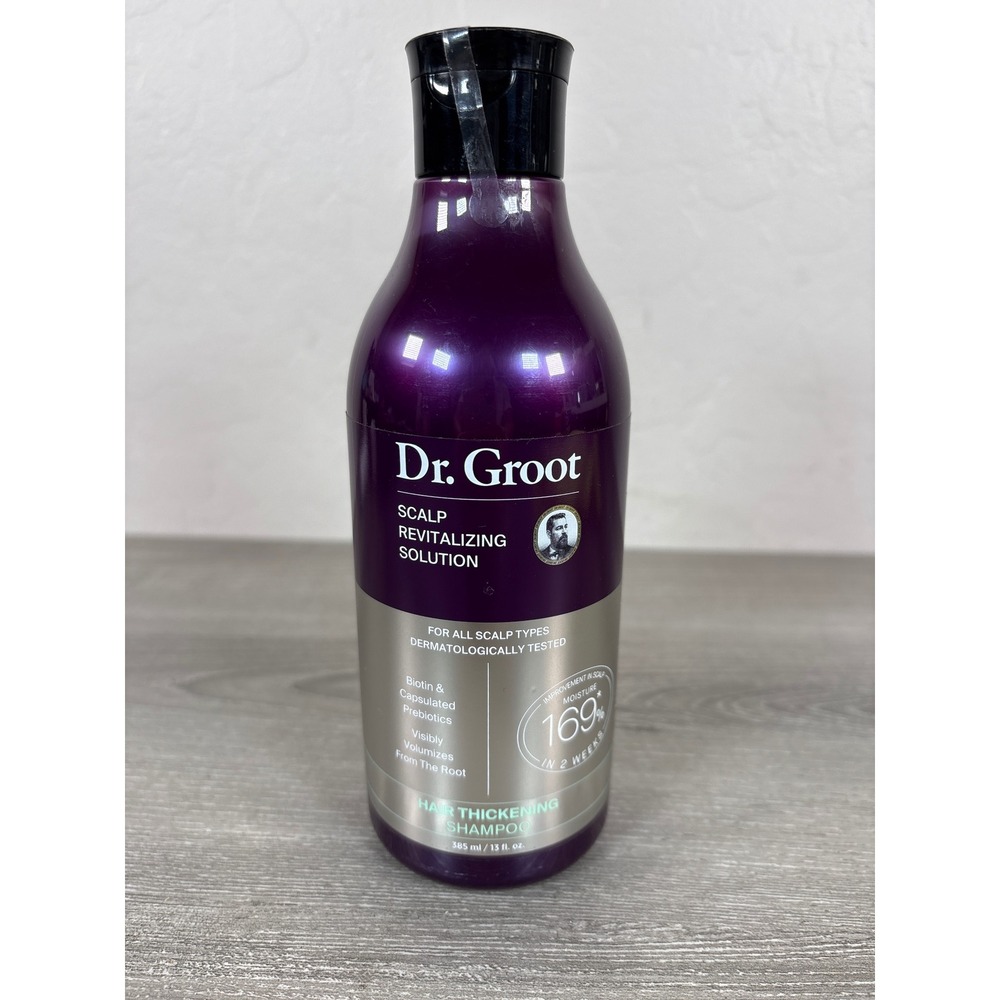 Dr. Groot Scalp Revitalizing Solution Hair Thickening Shampoo Biotin 13oz 385ml